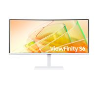 Samsung LS34C650TAU Computer Monitor 86.4 cm (34") 3440 x 1440 pixels 4K Ultra HD LED White