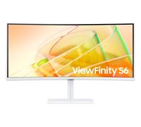 Samsung LS34C650TAU Computer Monitor 86.4 cm (34") 3440 x 1440 pixels 4K Ultra HD LED White