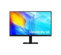 Samsung ViewFinity S8 S27D800EAU 27” 4K UHD professional monitor with HDR10, IPS panel, and ergonomic design
