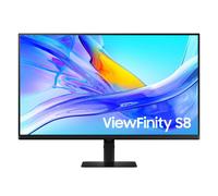Samsung Viewfinity S8 Ultra Hd 4K 60Hz 5Ms 32" Monitor Usb-C Black With Kvm Black One Size