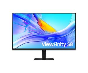 Samsung ViewFinity S80UD 32'' 4K USB-C Monitor 32-inch professional UHD IPS monitor with USB-C connectivity and a built-in hub, designed for modern