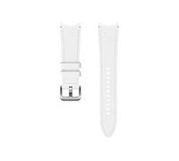 Samsung Watch Strap Hybrid Leather Band - Official Samsung Watch Strap - 20mm - M/L - White