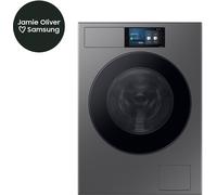 Samsung WF90F09C4SU1 Series 9 AI Home Washing Machine, 9kg, 1400 Spin, Grey Freestanding A