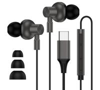 Samsung Wired Earbuds for Samsung Galaxy S26 Ultra S25 FE A57 A37 A17 A56 A36 A16 5G A15 A14 A54 S24 S23 S22 Wired Ear Buds, Type C Headphones Earphone with Microphone for iPhone 17e 17 16 15 Pro Max
