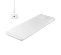 Samsung Wireless Charger Trio Casque, Smartphone, Smartwatch Blanc USB Recharge sans fil Charge rapide Intérieure