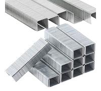 SAMTEK 1000PCS Stapler Pins, 12mm Heavy-Duty Steel Staples, Compatible with Standard Staplers, Multipurpose Use for Office, Home and School Paper Binding