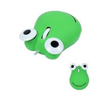 Samudgate Wired Mouse, Cute Frog Shaped USB Mouse Small Optical Corded Mice,1600 DPI Portable Computer Mouse for Travel, Office, Home, Laptop, Computer
