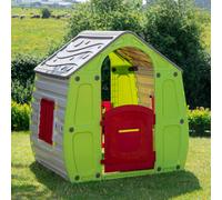 Samuel Alexander 1.09M Green & White Plastic Magical Forest Wendy Playhouse