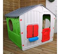 Samuel ALEXANDER 1.15m Indoor Outdoor Plastic Wendy House Galilee Village Playhouse