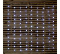 Samuel ALEXANDER 1.2 x 1.2m Light up Christmas Tree Curtain Lights with 108 White LEDs