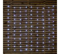 Samuel Alexander 1.2 x 1.2m Light up Christmas Tree Curtain Lights with 108 White LEDs