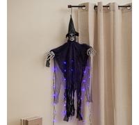 Samuel Alexander 1.2M Motion Activated Light Up Halloween Hanging Wailing Ghoul With Leds