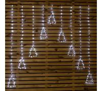 Samuel Alexander 1.2M X 1.2M Flexibrights Christmas Tree Curtain Lights With 258 White Leds