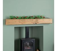 Samuel Alexander 1.50m Pine and Red Berry Christmas Garland with Pinecones