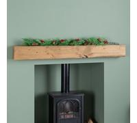 Samuel Alexander 1.50M Pine And Red Berry Christmas Garland With Pinecones