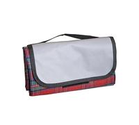 Samuel ALEXANDER 1.50m x 1.15m Waterproof Patterned Picnic Blanket Rug with Carry Handle