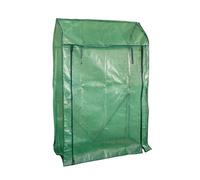 Samuel Alexander 1.55m x 1m Outdoor Greenhouse with Steel Frame & Protective PE Cover in Green Samuel Alexander Green