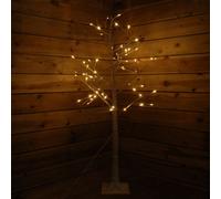 Samuel Alexander 1.5M Christmas Twinkling Birch Tree With Warm White Leds