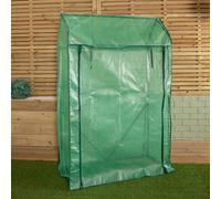 Samuel Alexander 1.5m x 1m Outdoor Greenhouse for Plants with Steel Frame and Protective PE Cover