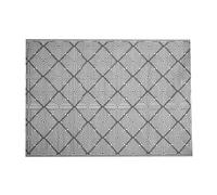 Samuel Alexander 1.5m x 2.1m Alexandria Large Outdoor Alfresco Patio Rug, Mat in Grey | Size: 200 cm x 150 cm Samuel Alexander Grey 200 cm x 150 cm