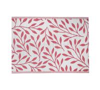 Samuel Alexander 1.5m x 2.1m Red Ochre Leaves Large Outdoor Alfresco Patio Rug Mat | Size: 200 cm x 150 cm Samuel Alexander Red 200 cm x 150 cm