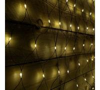 Samuel Alexander 1.7M X 1.2M 180 Led Indoor Outdoor Multifunction Christmas Net Light With Timer In Warm White