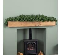 Samuel Alexander 1.8m Plain Green Imperial Pine Christmas Garland Swag Decoration Samuel Alexander Green