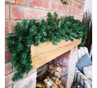 Samuel Alexander 1.8M Plain Green Imperial Pine Christmas Swag Garland Decoration