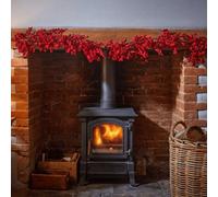 Samuel Alexander 1.8M Red Plastic Berry Burst Christmas Garland