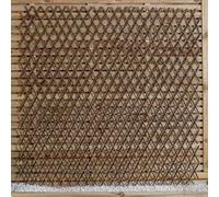 Samuel Alexander 1.8m x 1.2m Large Expanding Garden Willow Trellis Plant Support in Brown Samuel Alexander Brown
