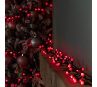 Samuel Alexander 1000 Christmas Berry String Lights In Red With Multi-Action Leds