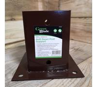 Samuel Alexander 100mm X 100mm (4" X 4") Metal Garden Fence Post Holder / Spike