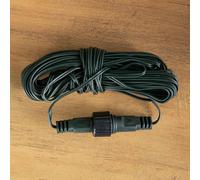 Samuel Alexander 10m Low Voltage Extension Cable Lead for Christmas String Lights in Green Samuel Alexander Green