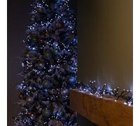 Samuel Alexander 12.4M 960 Led Christmas Cluster Multi-Action String Lights With Timer In White