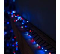 Samuel Alexander 125M 5000 Led Treebrights Christmas String Lights With Timer In Blue White & Red