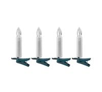 Samuel Alexander 12M Set Of 50 Christmas Tree Light Candles With Warm White Leds And Timer Function