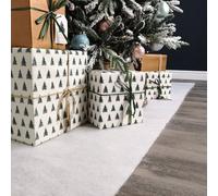 Samuel Alexander 13.5M (44Ft) X 90Cm Soft White Artificial Fake Snow Blanket Christmas Decoration