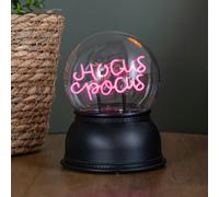 Samuel Alexander 14cm Battery Operated Light up Hocus Pocus Halloween Globe with LEDs