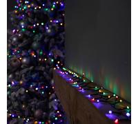 Samuel Alexander 15.5m 600 LED Colour Changing Christmas String Lights in White to Multi-Colour
