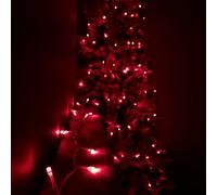Samuel Alexander 16m 200 LEDs Indoor Outdoor Supabrights Christmas Lights in Red with Timer