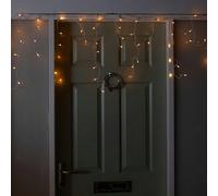 Samuel Alexander 16m 640 LED Frosted IcicleBrights Christmas String Lights in Vintage Gold