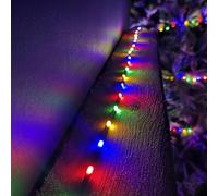 Samuel Alexander 17.5m Indoor Outdoor Flexibrights Christmas Lights with 500 Multi-Coloured LEDs