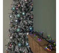 Samuel Alexander 18.5M 1440 Led Christmas Cluster Multi-Action String Lights With Timer In Multi-Coloured