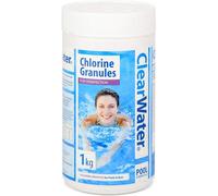 Samuel Alexander 1Kg Clearwater Ch0010 Chlorine Granules For Hot Tub Spa & Swimming Pool