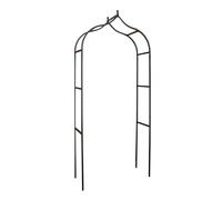 Samuel Alexander 2.4mx1.1m Black Baroque Steel Garden Flower Rose Arch Samuel Alexander Black