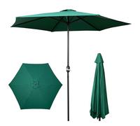 Samuel ALEXANDER 2.7m Havana Garden Patio umbrella Parasol with Crank Handle