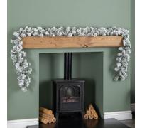 Samuel Alexander 2.7M Imperial Snowy Christmas Garland With 180 Tips