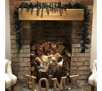 Samuel Alexander 2 Pack: 2.7M (9Ft) X 20Cm Canadian Pine Christmas Garland Plain Green