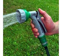 Samuel Alexander 2 Pack of 6 Pattern Garden Hose Pipe Spray Gun Set with Fittings