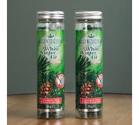 Samuel Alexander 2 Packs Of 25G White Winter Fir Scented Christmas Scentsicles With 6 Hanging Hooks